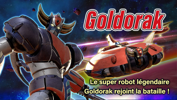 Le super robot légendaire Goldorak rejoint la bataille !
